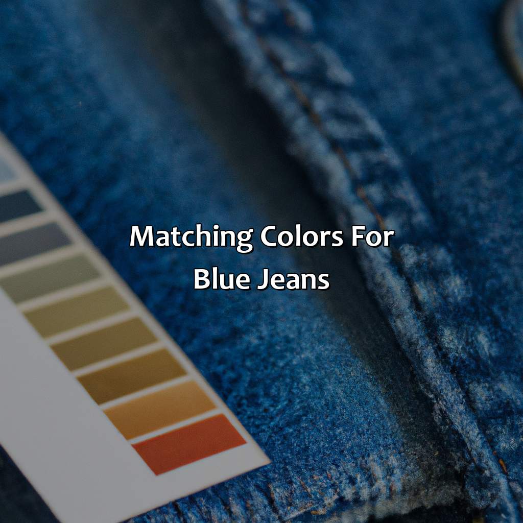Matching Colors For Blue Jeans  - What Colors Go With Blue Jeans, 