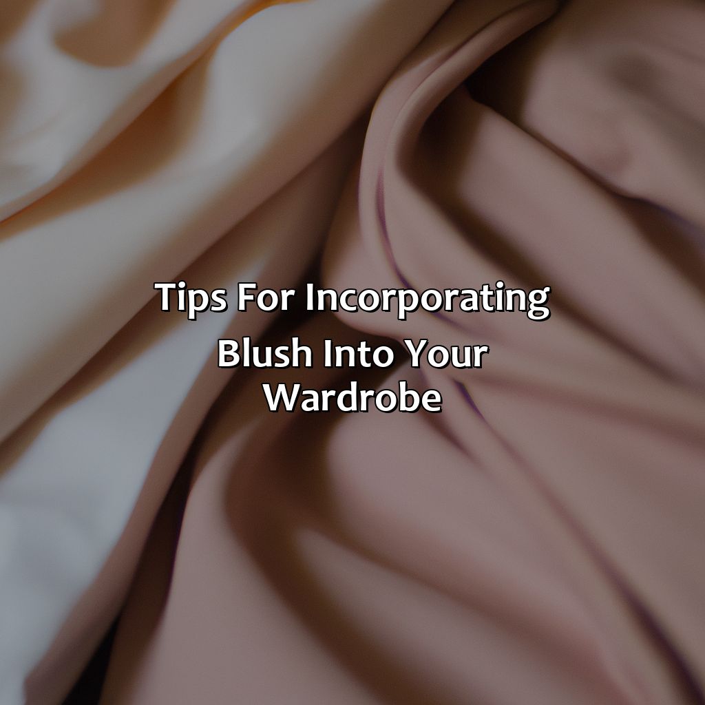 Tips For Incorporating Blush Into Your Wardrobe  - What Colors Go With Blush, 