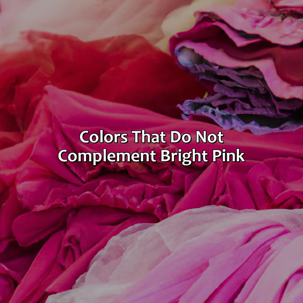 Colors That Do Not Complement Bright Pink  - What Colors Go With Bright Pink, 