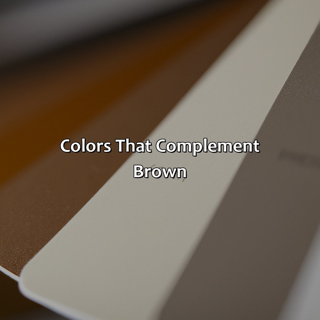 Colors That Complement Brown  - What Colors Go With Brown, 