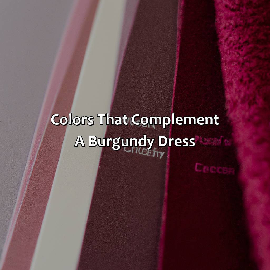 Colors That Complement A Burgundy Dress  - What Colors Go With Burgundy Dress, 