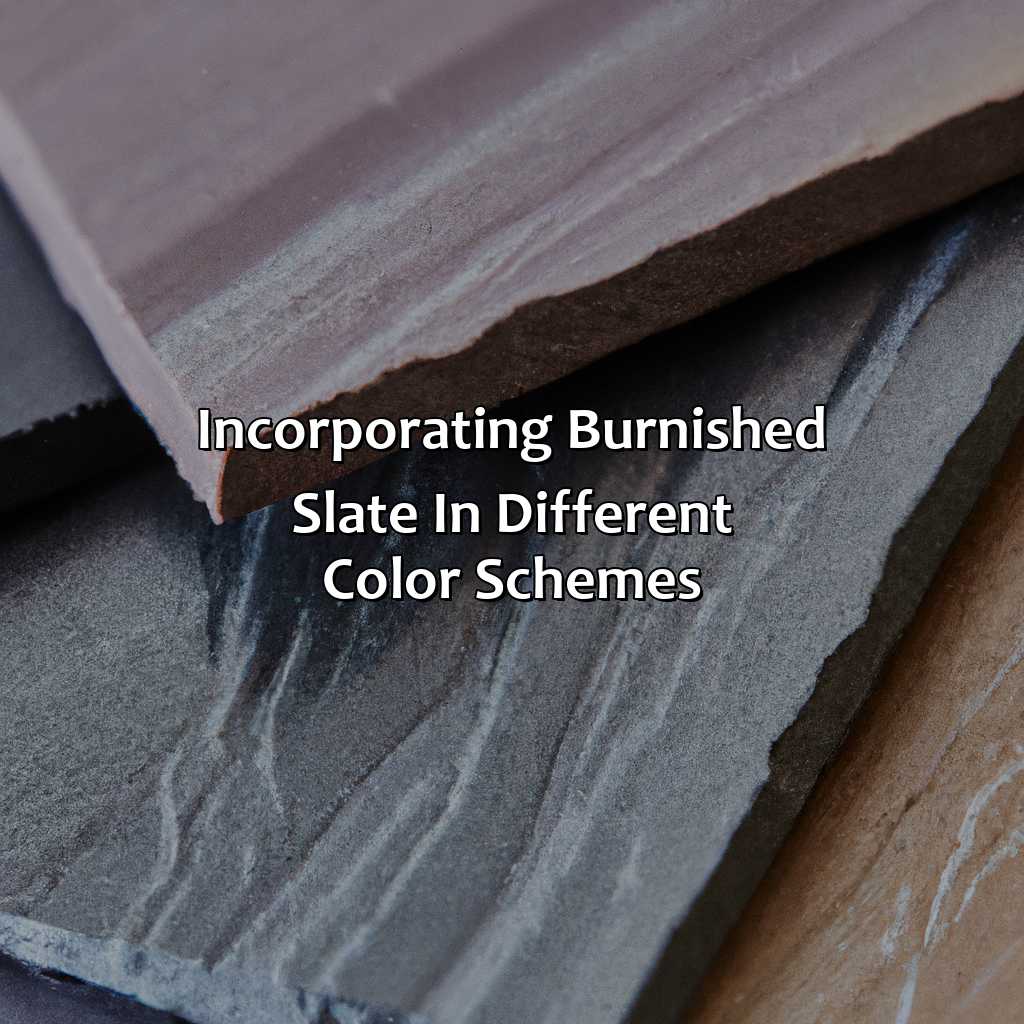 Incorporating Burnished Slate In Different Color Schemes  - What Colors Go With Burnished Slate, 