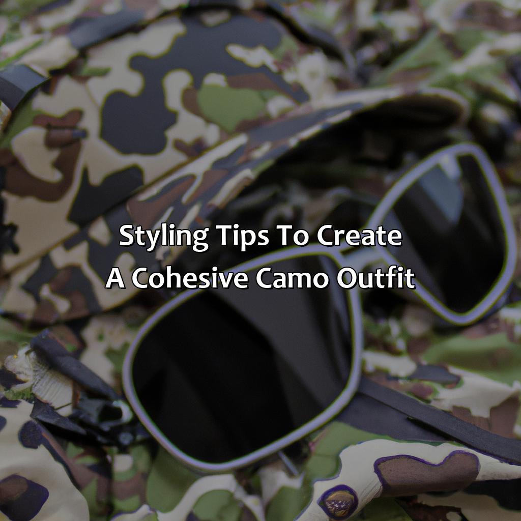 Styling Tips To Create A Cohesive Camo Outfit  - What Colors Go With Camo, 