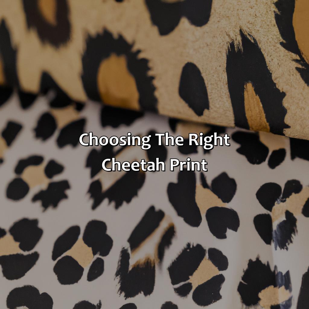Choosing The Right Cheetah Print  - What Colors Go With Cheetah Print, 