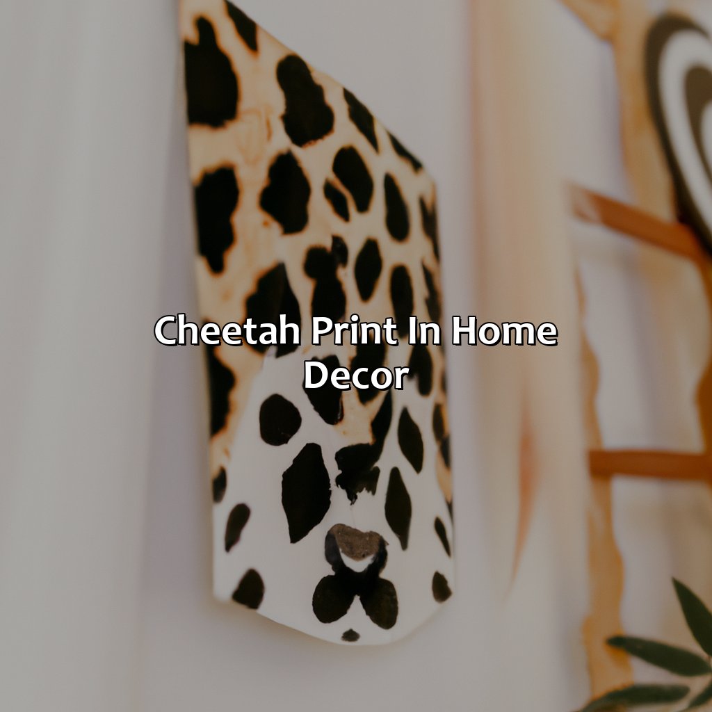 Cheetah Print In Home Decor  - What Colors Go With Cheetah Print, 