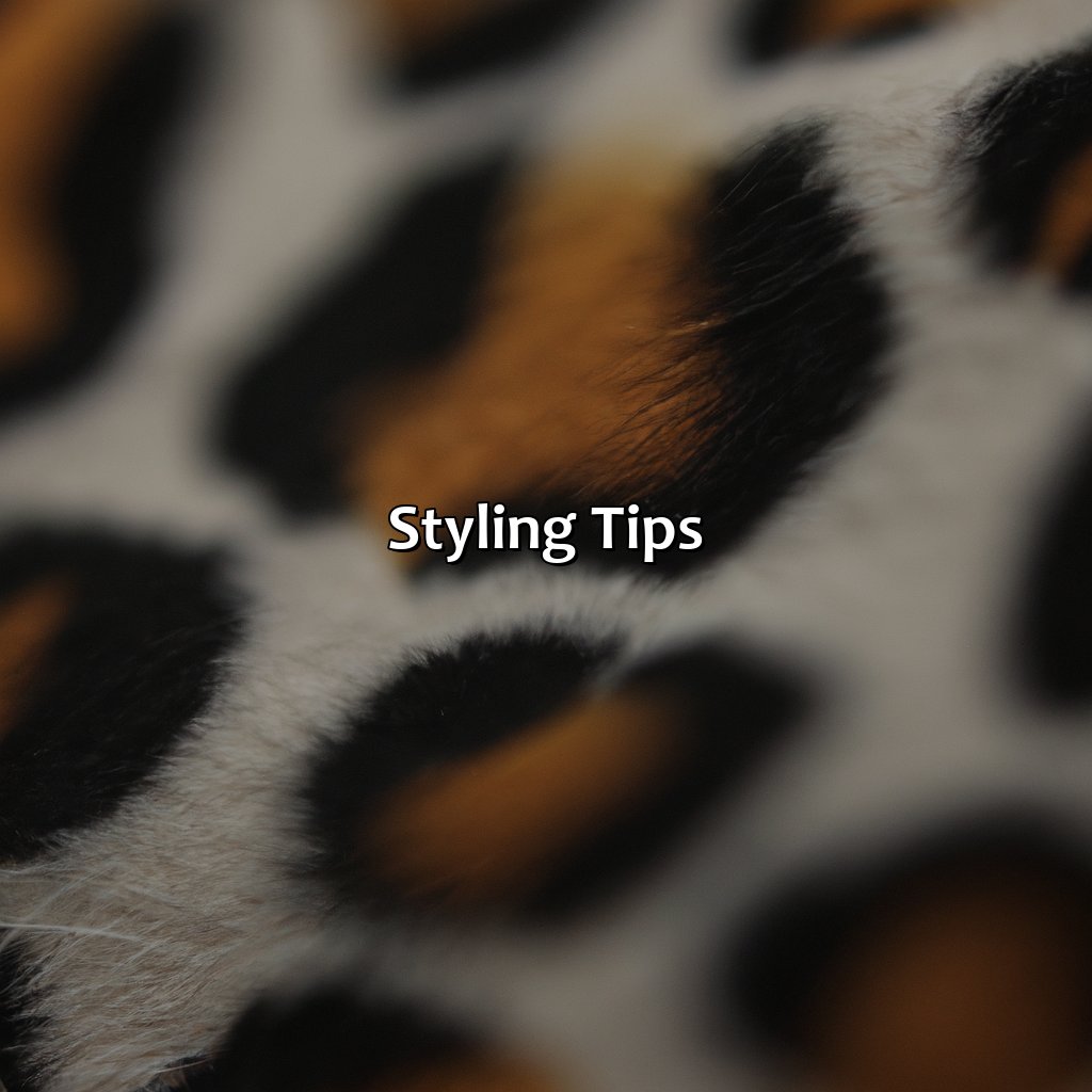 Styling Tips  - What Colors Go With Cheetah Print, 