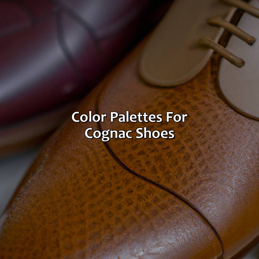 Color Palettes For Cognac Shoes  - What Colors Go With Cognac Shoes, 