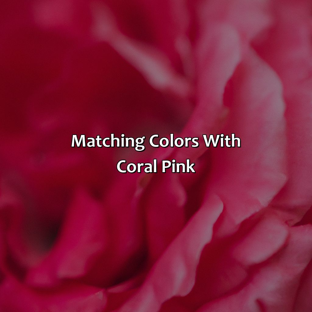 Matching Colors With Coral Pink  - What Colors Go With Coral Pink, 