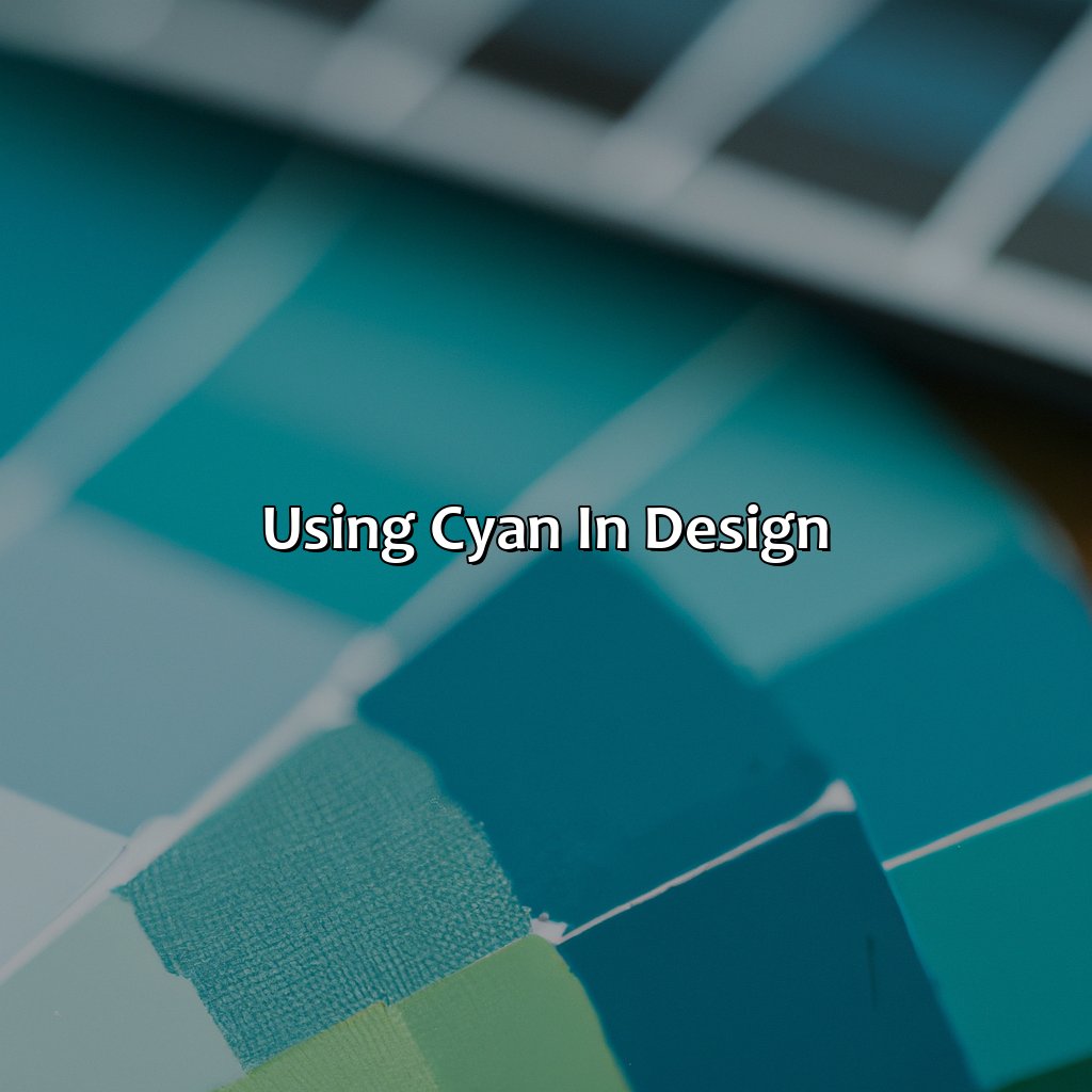 Using Cyan In Design  - What Colors Go With Cyan, 