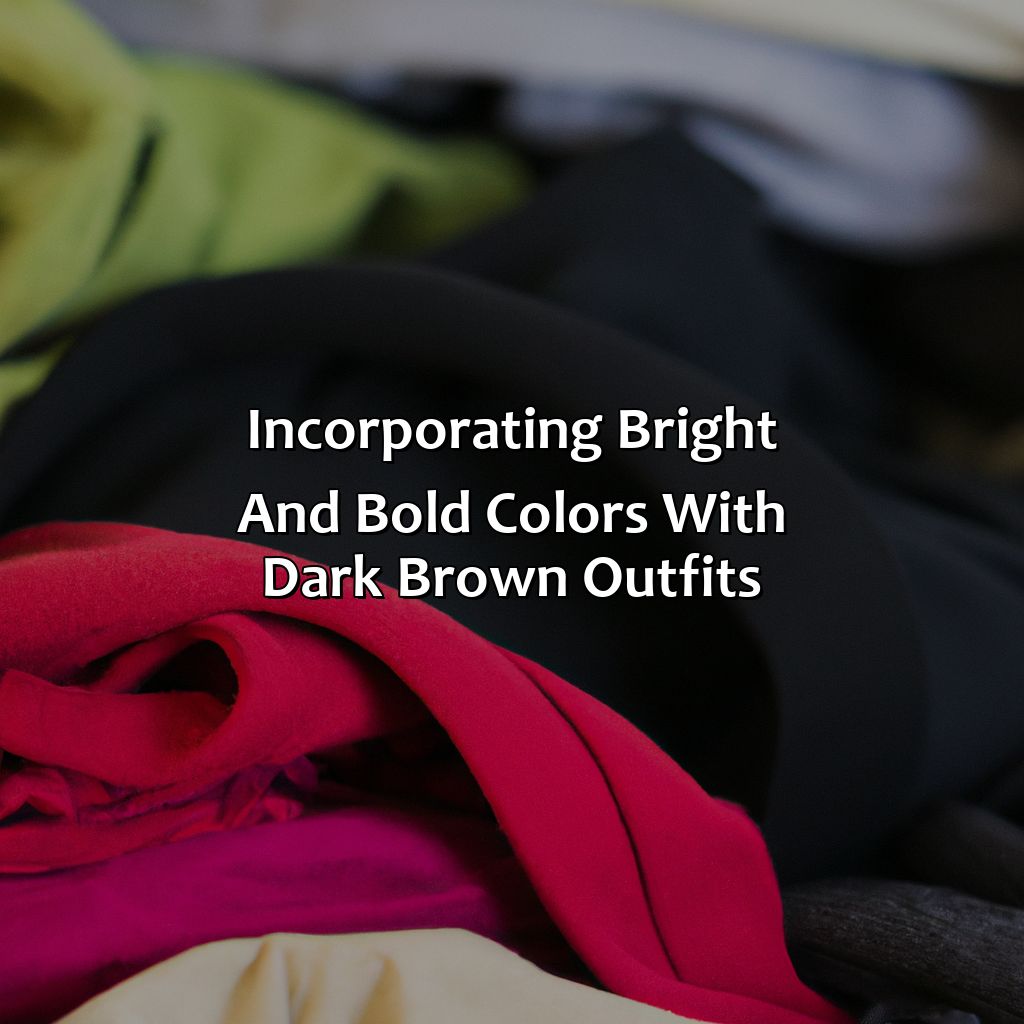 What Colors Go With Dark Brown Clothes - colorscombo.com