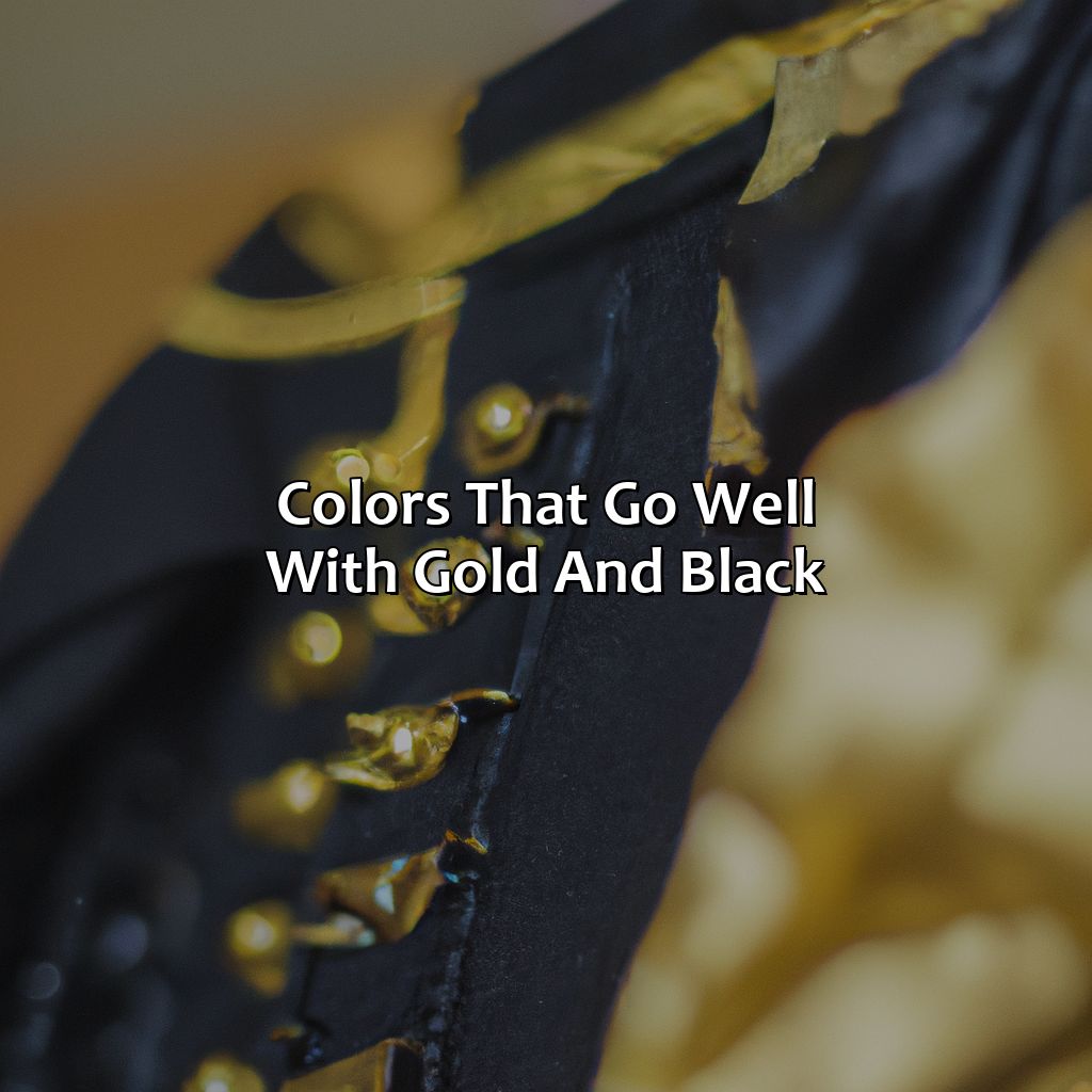 Colors That Go Well With Gold And Black  - What Colors Go With Gold And Black, 