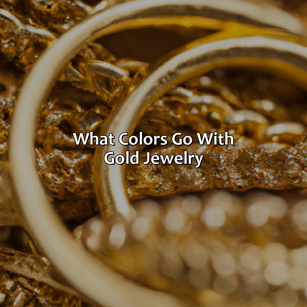 What Colors Go With Gold Jewelry - colorscombo.com