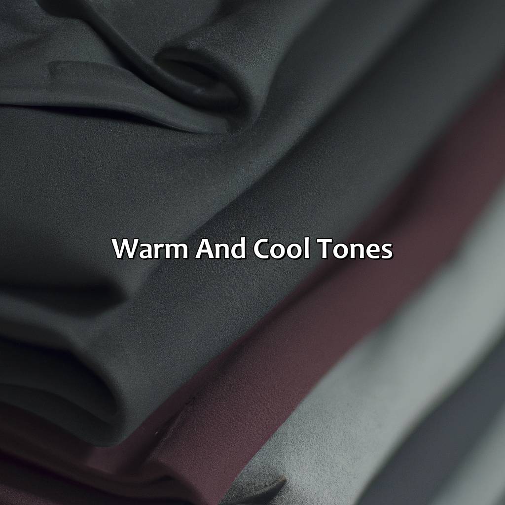 Warm And Cool Tones  - What Colors Go With Gray Clothes?, 