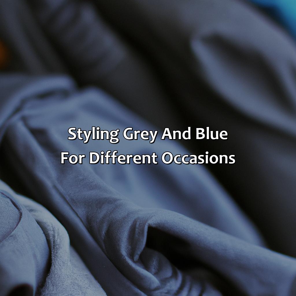 Styling Grey And Blue For Different Occasions  - What Colors Go With Grey And Blue, 