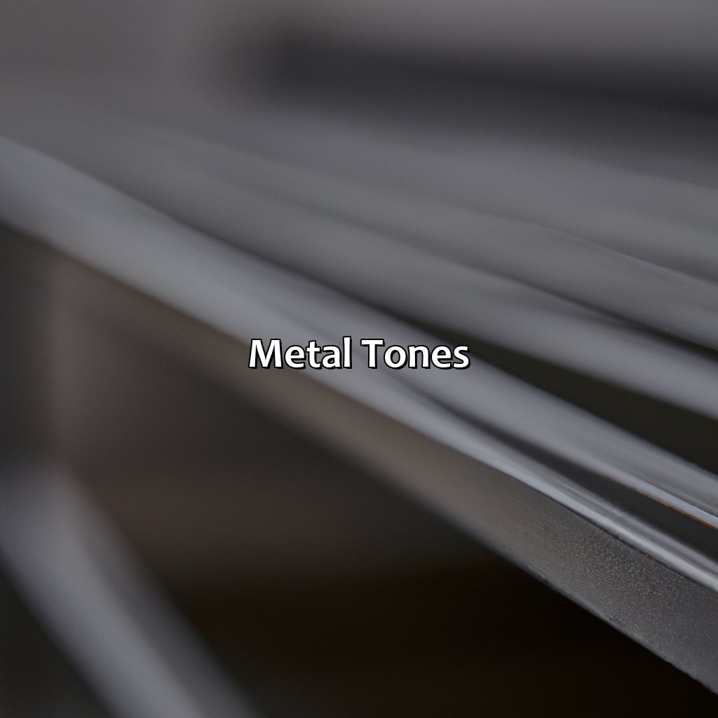 Metal Tones  - What Colors Go With Grey Furniture, 
