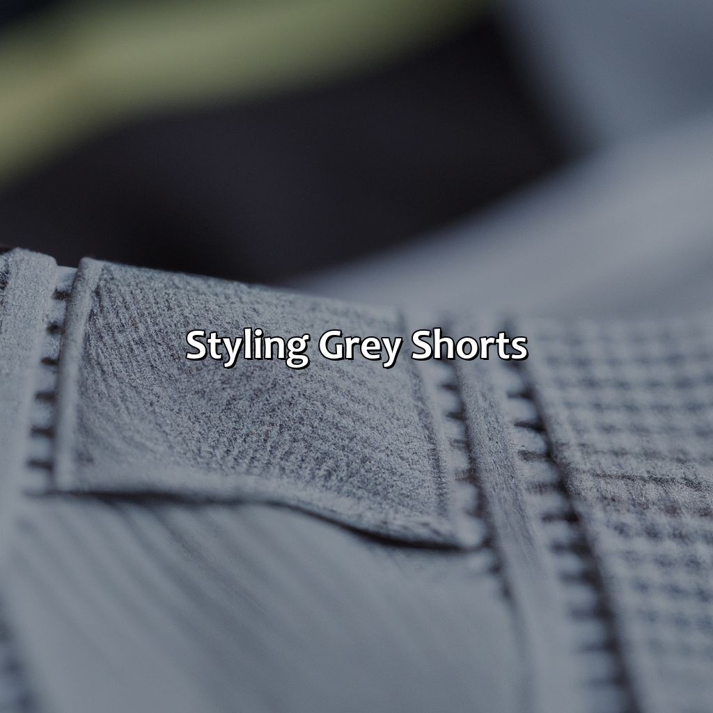 Styling Grey Shorts - What Colors Go With Grey Shorts, 