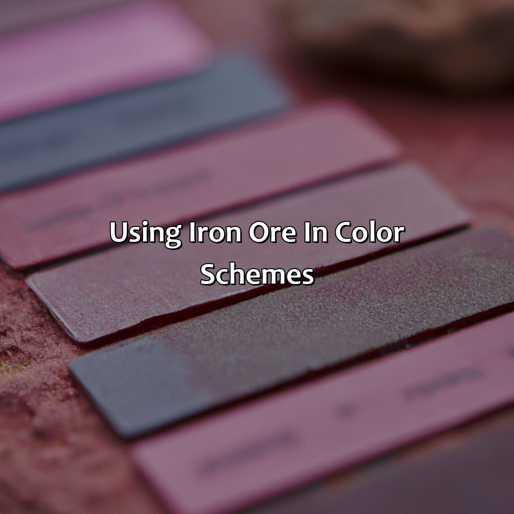 Using Iron Ore In Color Schemes  - What Colors Go With Iron Ore, 