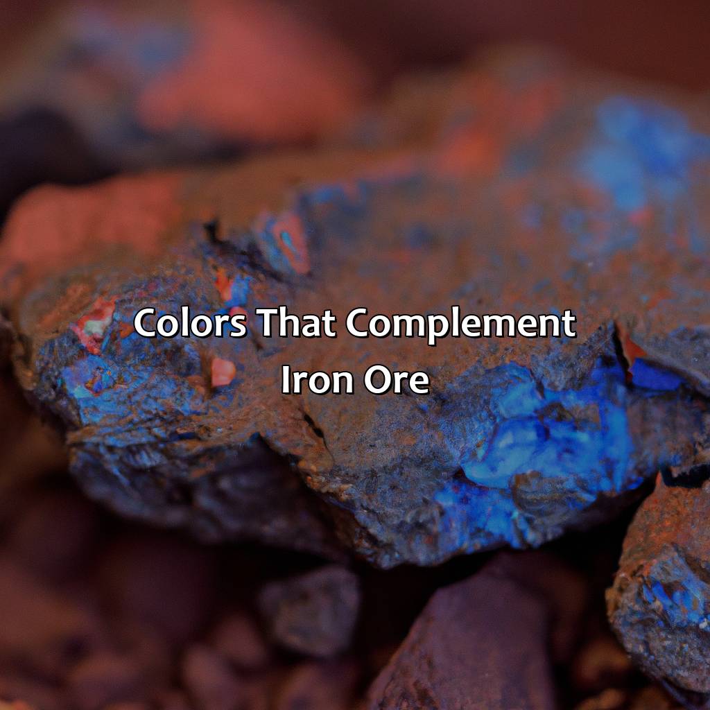 Colors That Complement Iron Ore  - What Colors Go With Iron Ore, 