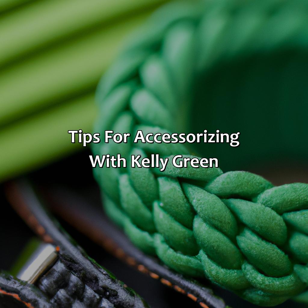 Tips For Accessorizing With Kelly Green  - What Colors Go With Kelly Green, 