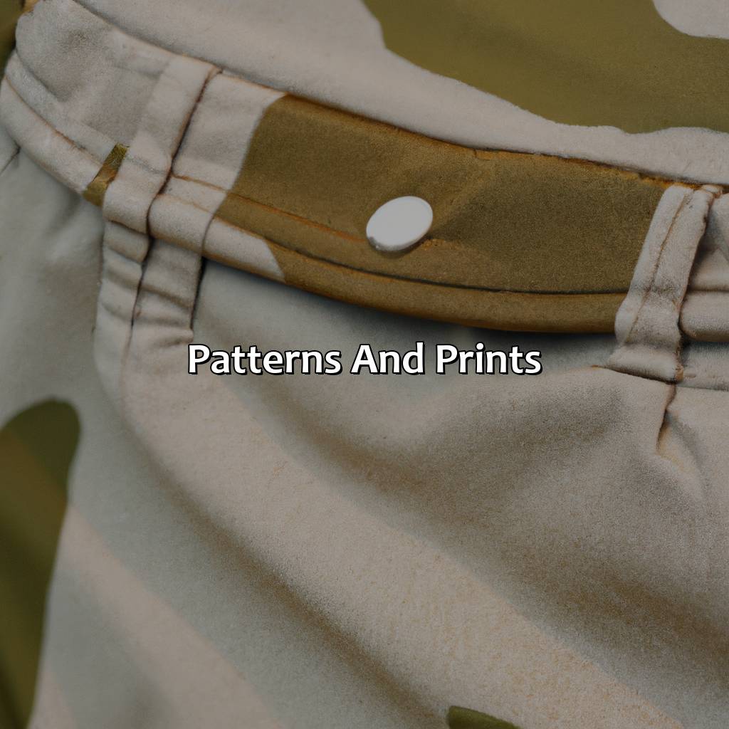 Patterns And Prints  - What Colors Go With Khaki Shorts, 
