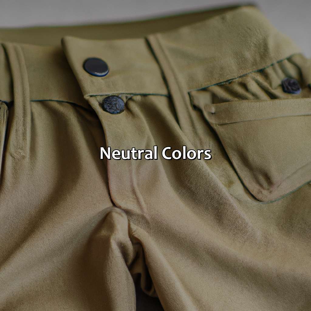 Neutral Colors  - What Colors Go With Khaki Shorts, 