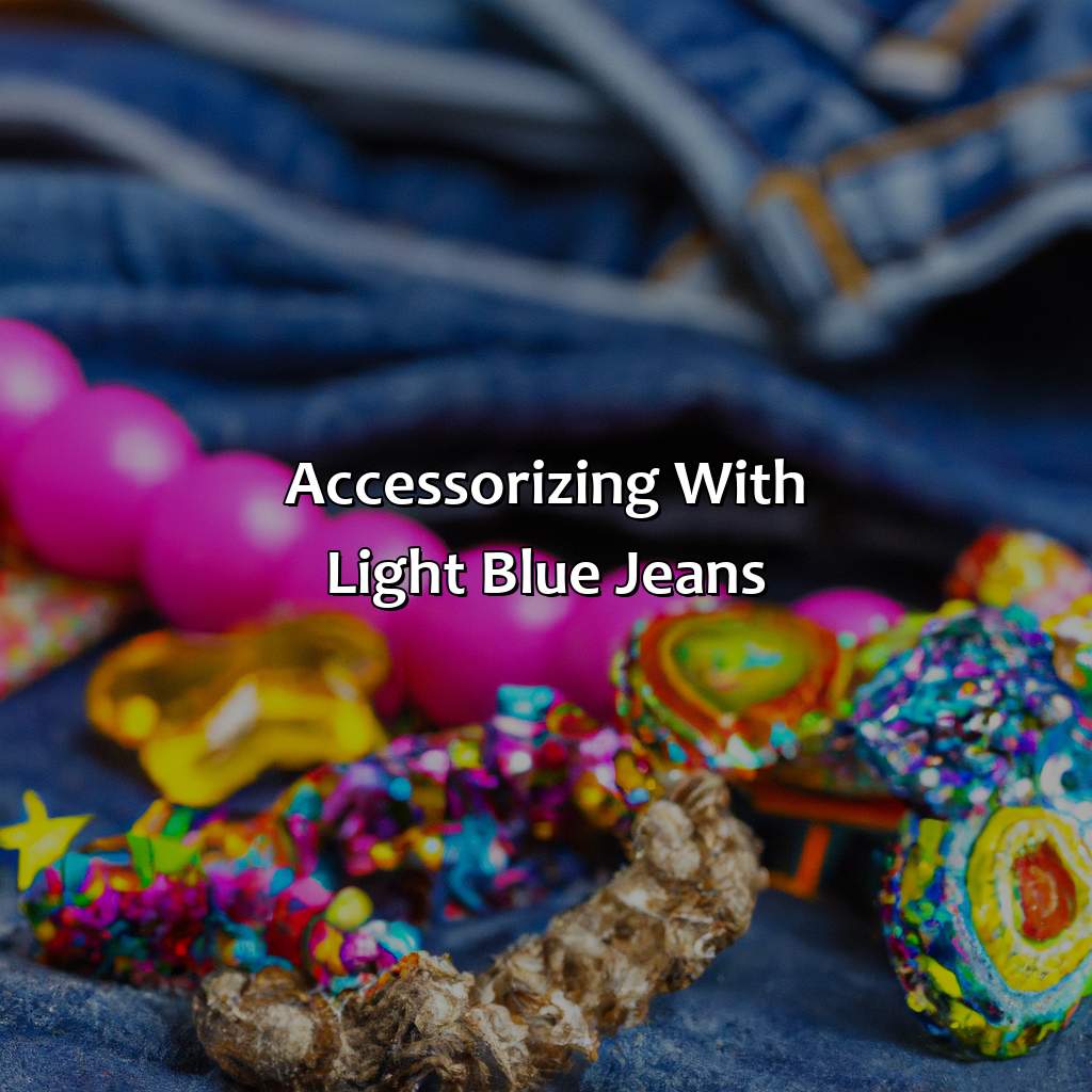 Accessorizing With Light Blue Jeans  - What Colors Go With Light Blue Jeans, 