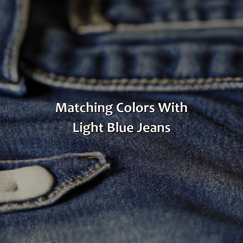 What Colors Go With Light Blue Jeans - colorscombo.com