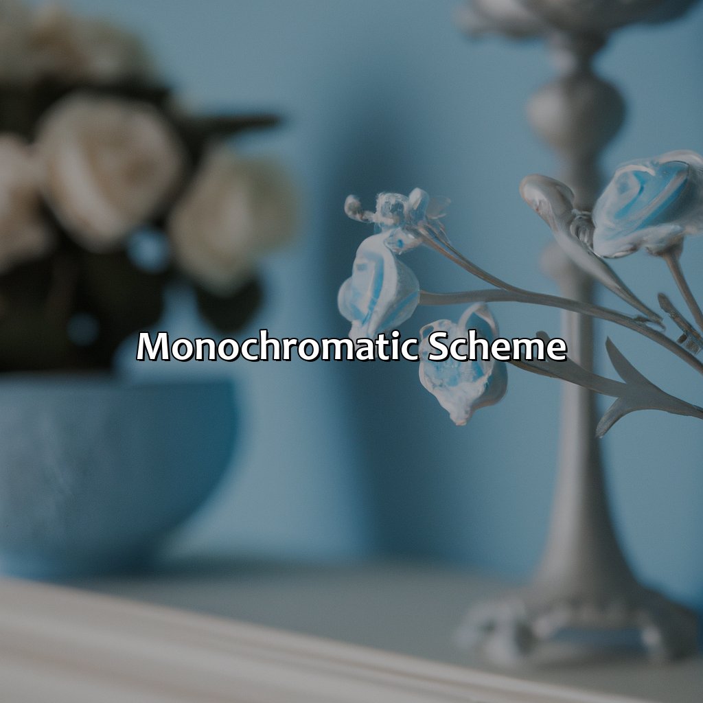 Monochromatic Scheme  - What Colors Go With Light Blue Walls, 