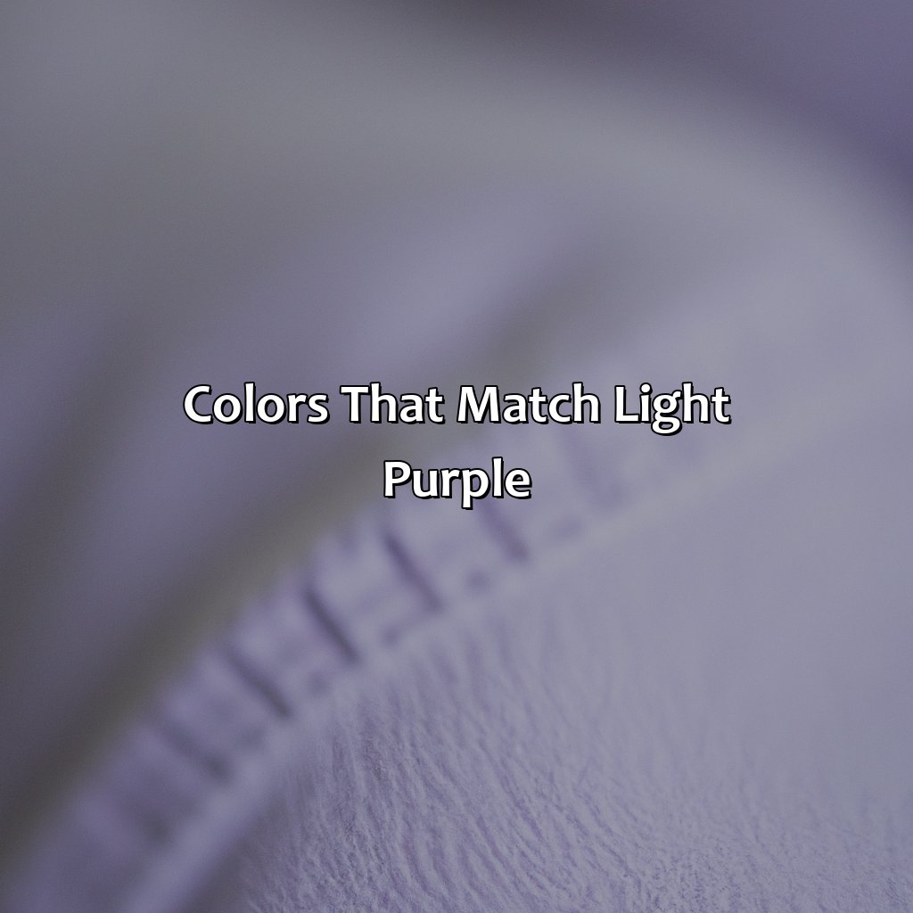 Colors That Match Light Purple  - What Colors Go With Light Purple Clothes, 