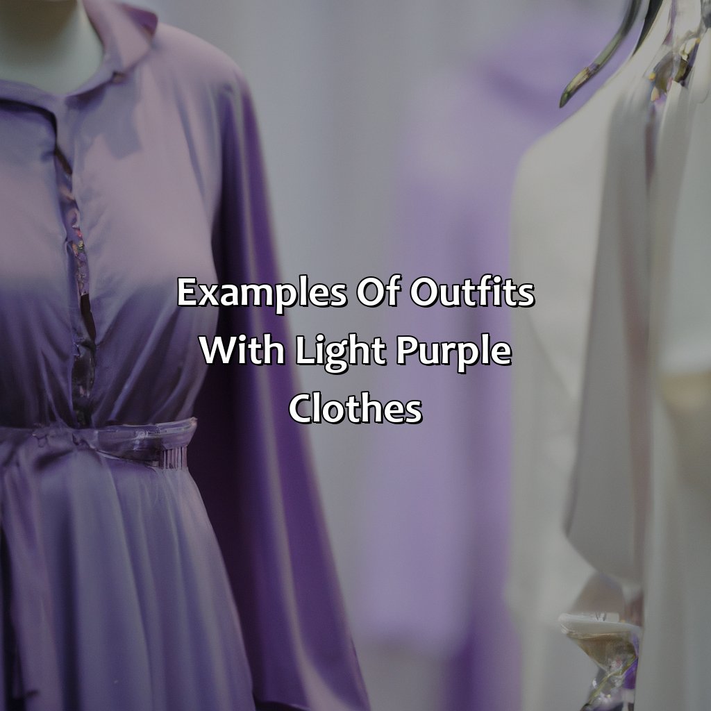 Examples Of Outfits With Light Purple Clothes  - What Colors Go With Light Purple Clothes, 