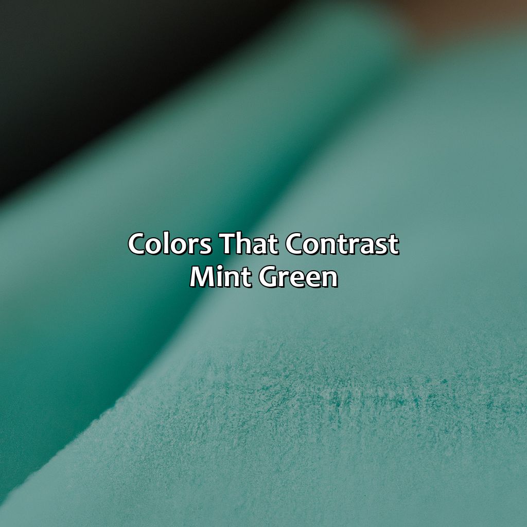 What Colors Go With Mint Green Clothes - colorscombo.com