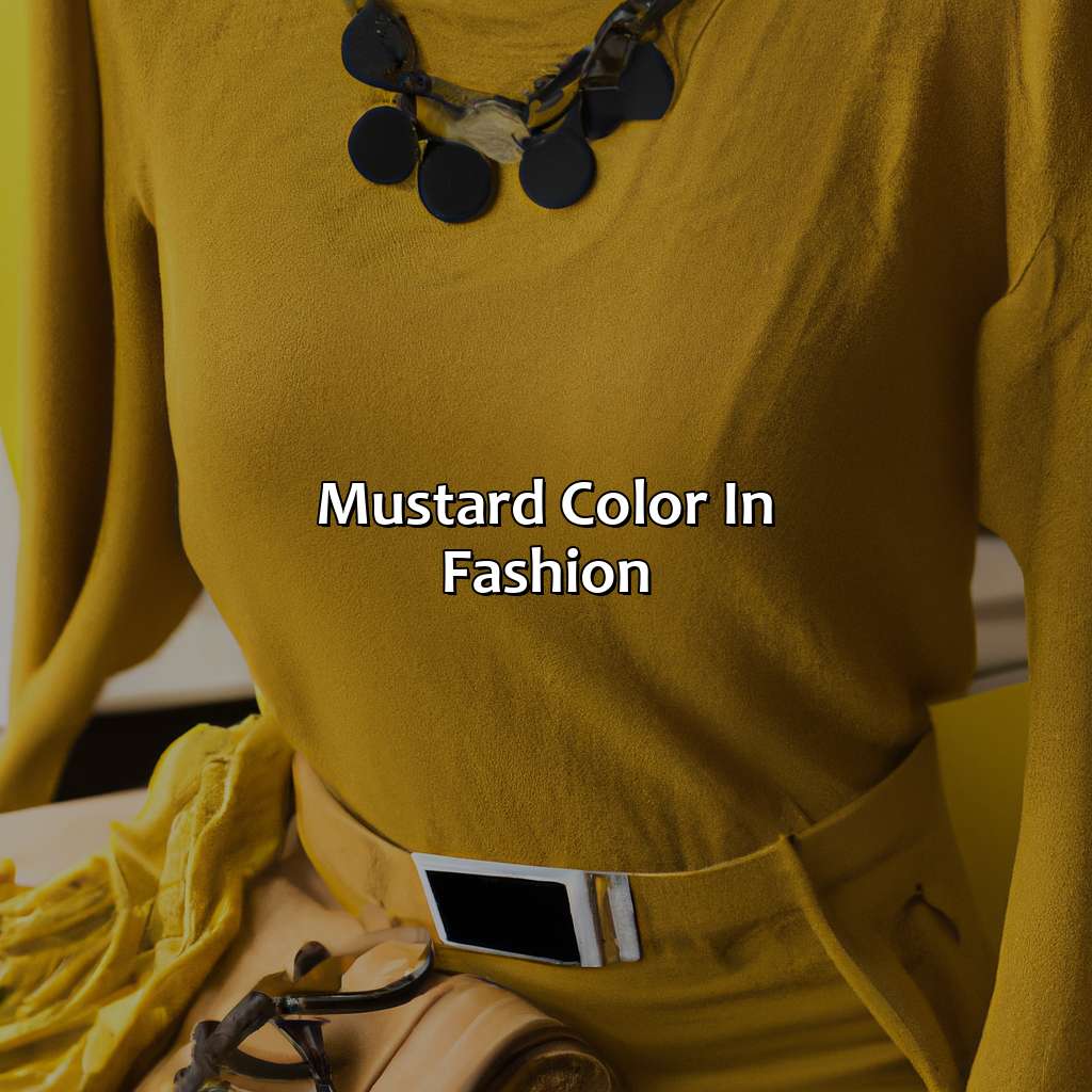 Mustard Color In Fashion  - What Colors Go With Mustard, 