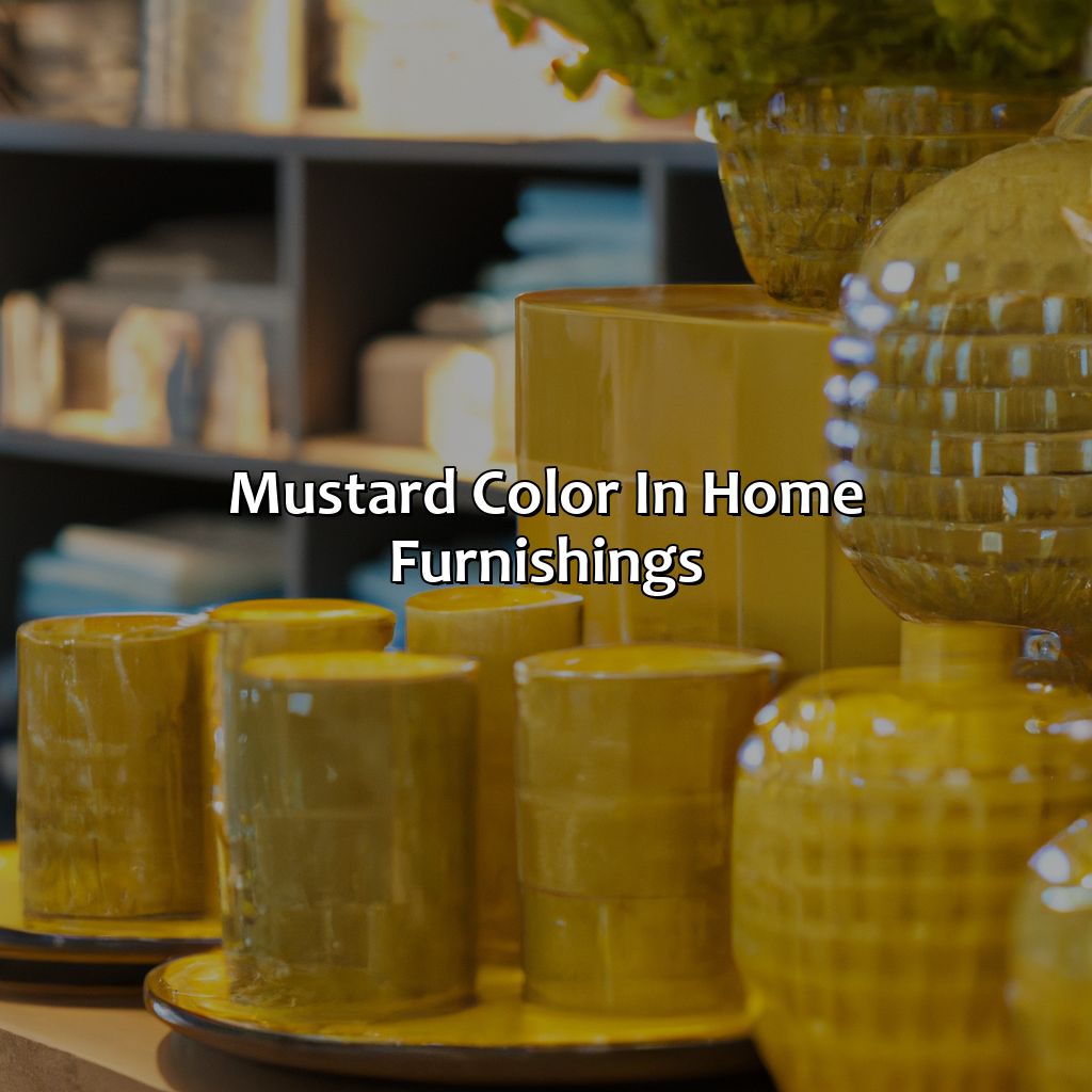 Mustard Color In Home Furnishings  - What Colors Go With Mustard, 