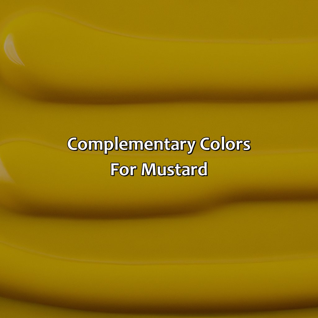 Complementary Colors For Mustard  - What Colors Go With Mustard, 