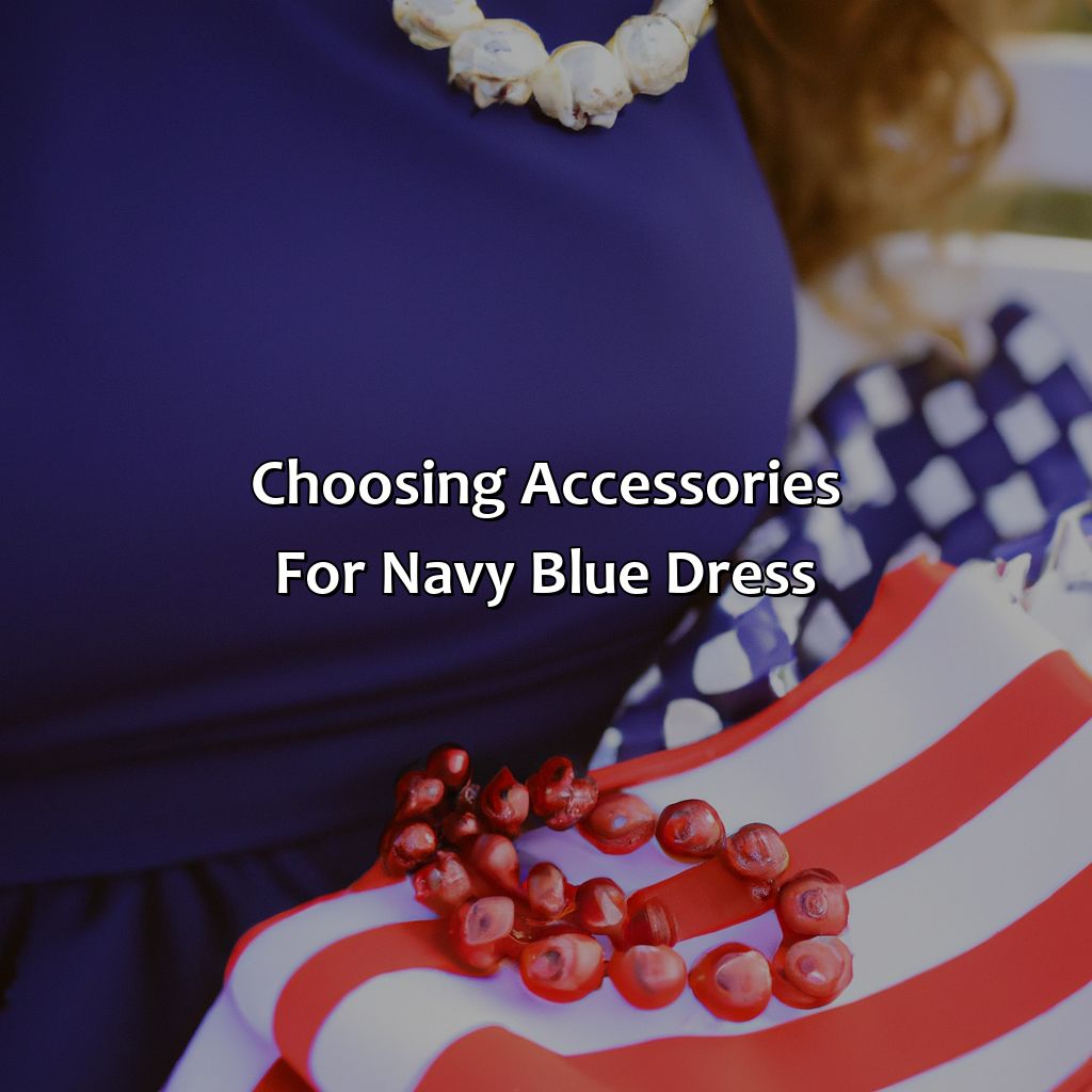 Choosing Accessories For Navy Blue Dress  - What Colors Go With Navy Blue Dress, 