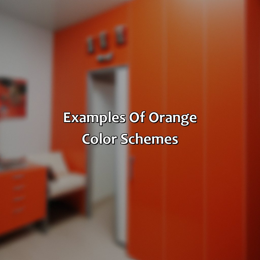 Examples Of Orange Color Schemes - What Colors Go With Orange, 
