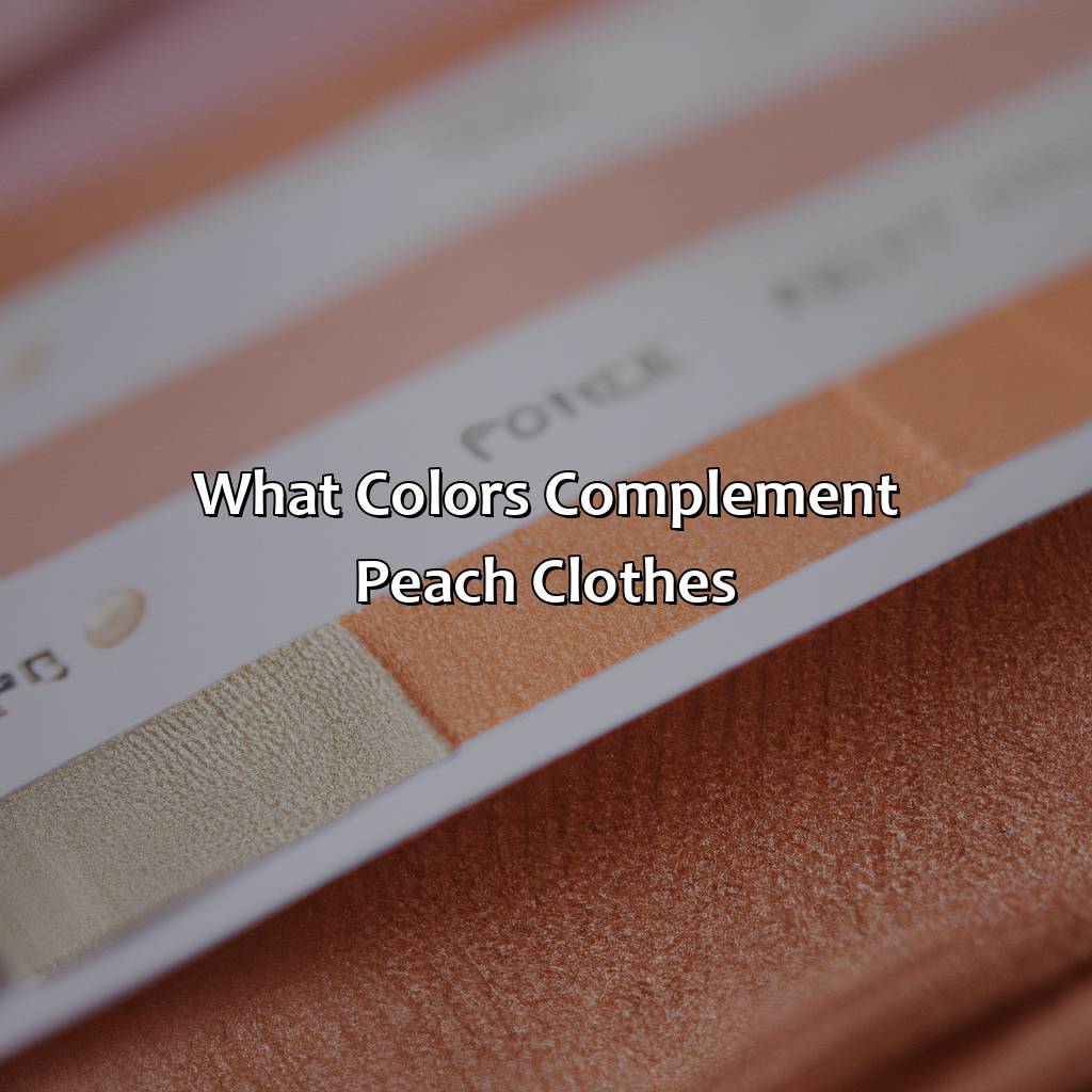 What Colors Complement Peach Clothes?  - What Colors Go With Peach Clothes, 