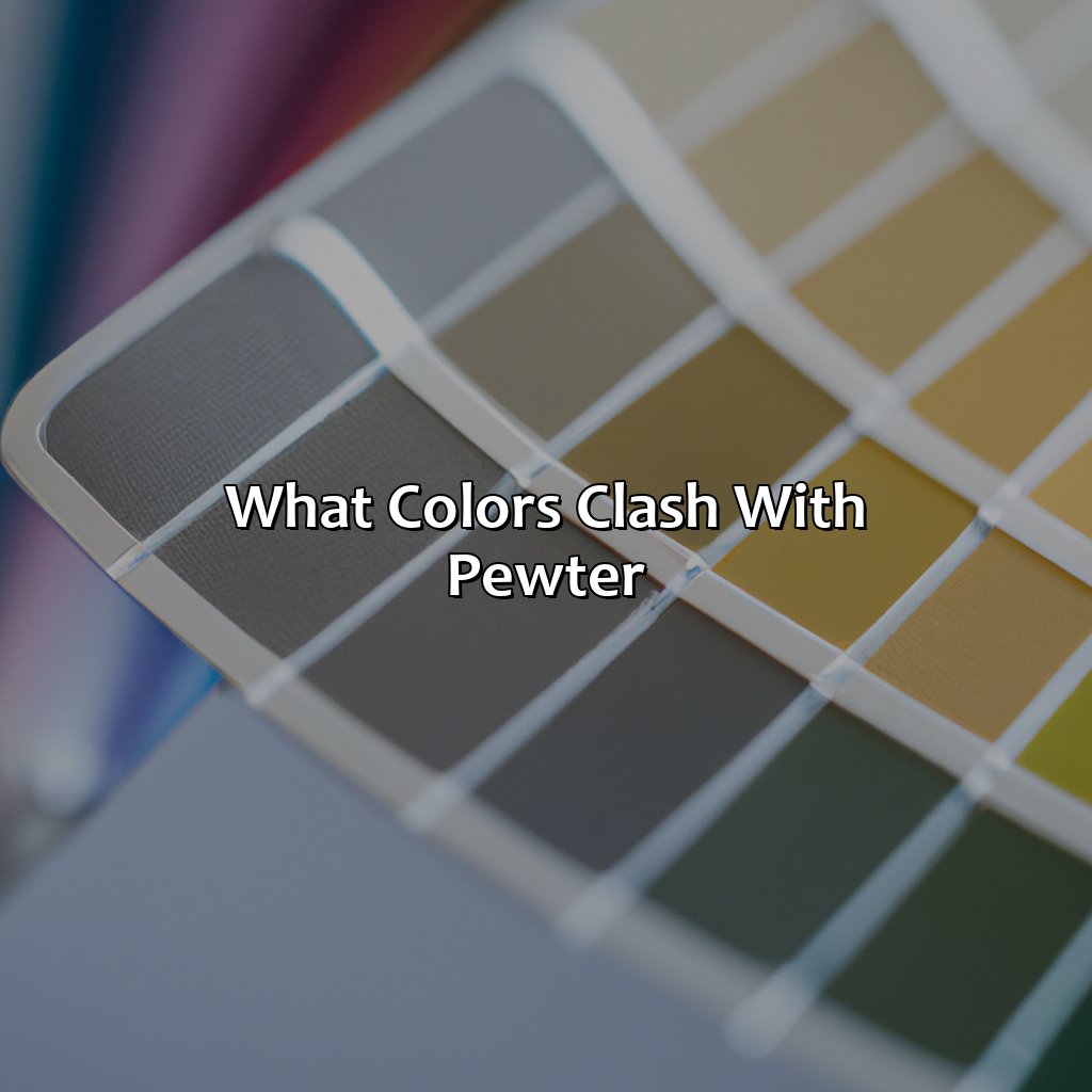 What Colors Clash With Pewter?  - What Colors Go With Pewter, 