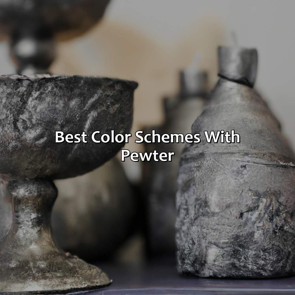 Best Color Schemes With Pewter  - What Colors Go With Pewter, 