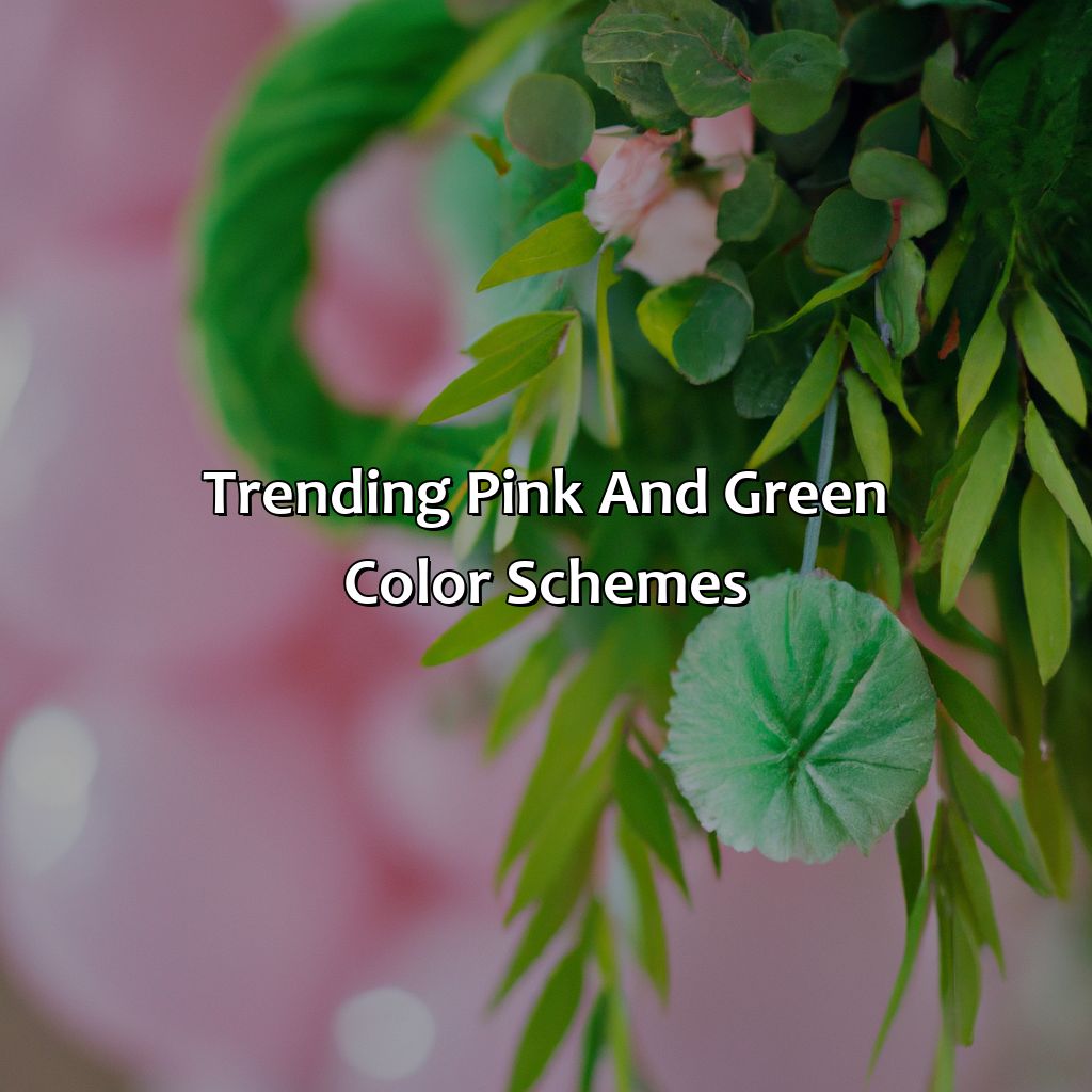 Trending Pink And Green Color Schemes  - What Colors Go With Pink And Green, 
