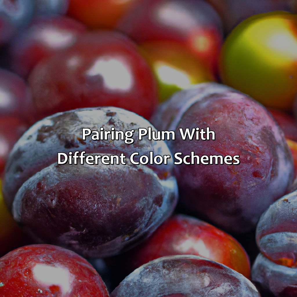 Pairing Plum With Different Color Schemes  - What Colors Go With Plum Purple, 