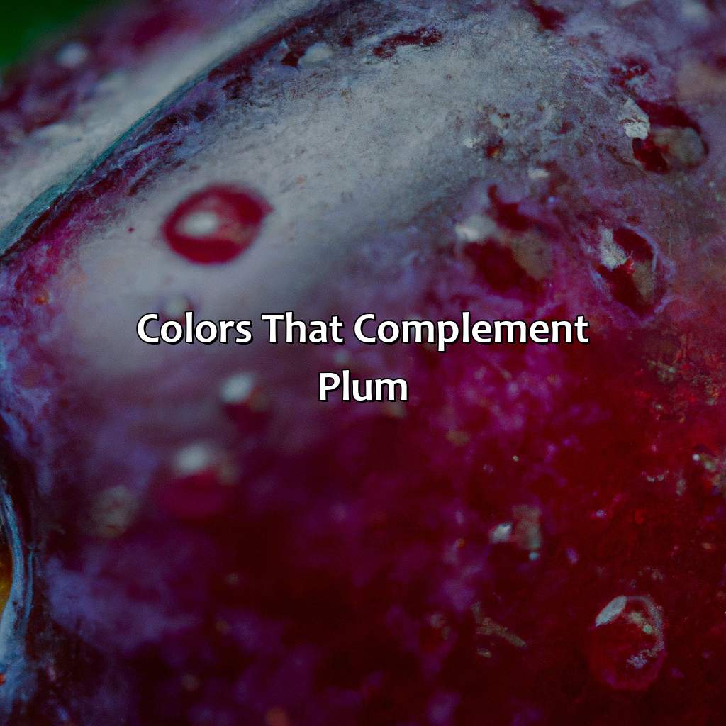 Colors That Complement Plum  - What Colors Go With Plum Purple, 