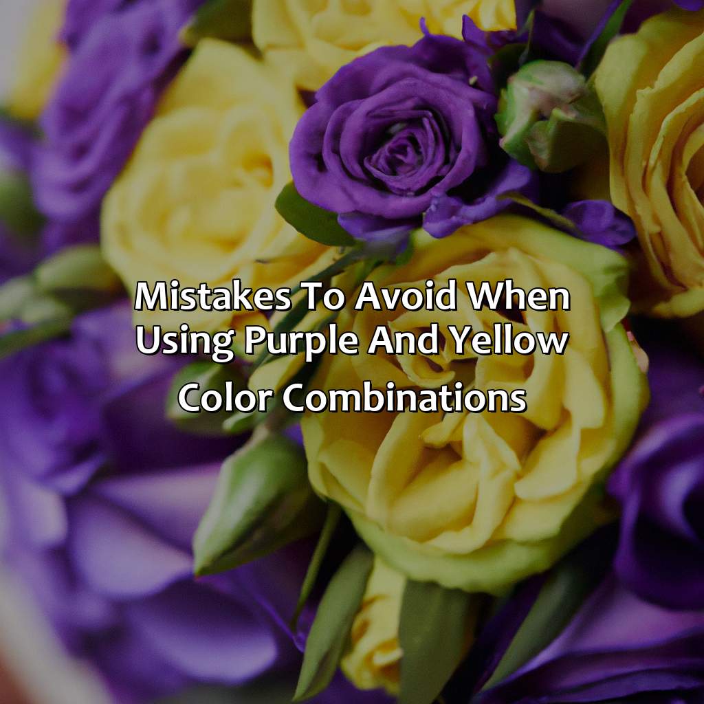 Mistakes To Avoid When Using Purple And Yellow Color Combinations  - What Colors Go With Purple And Yellow, 