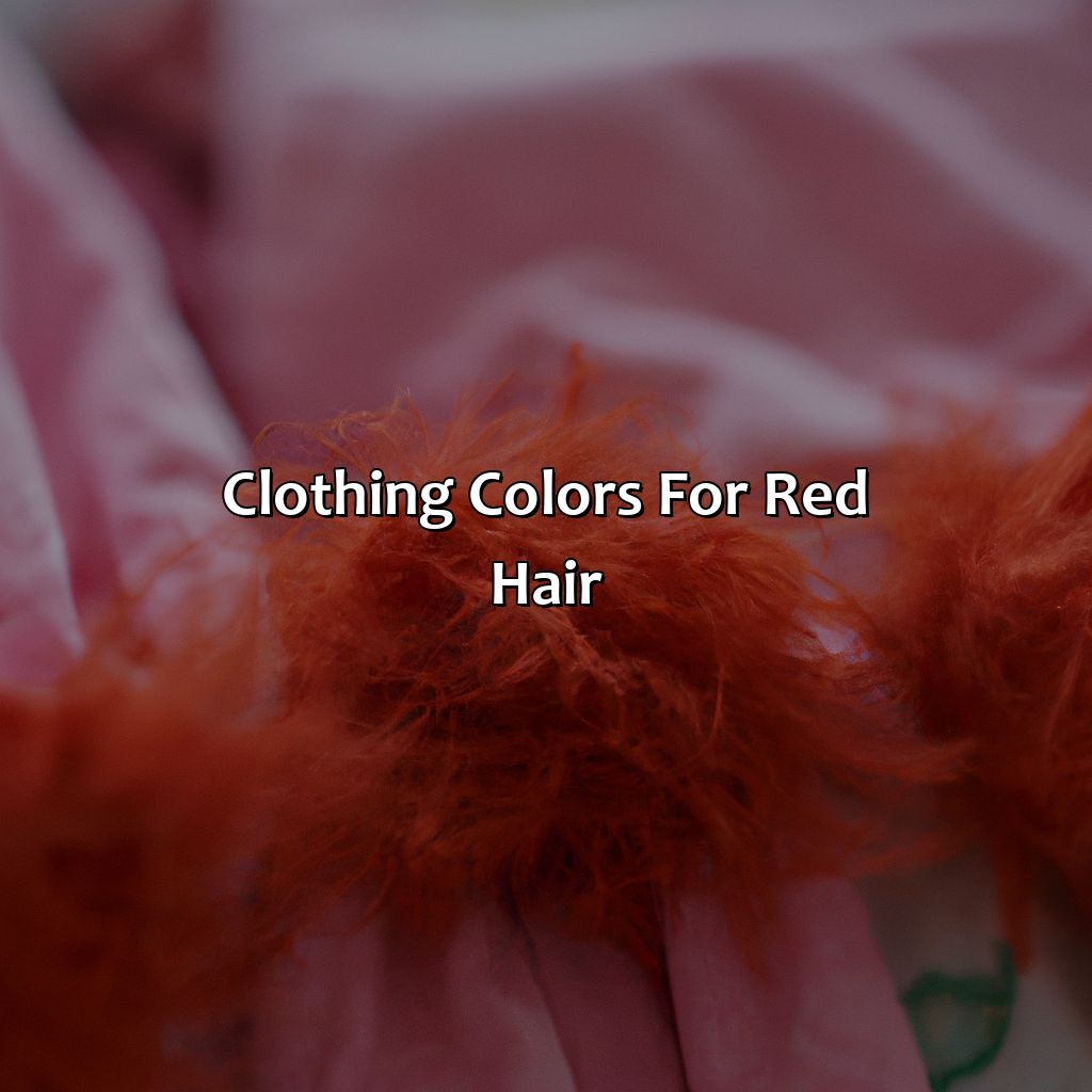 Clothing Colors For Red Hair  - What Colors Go With Red Hair, 