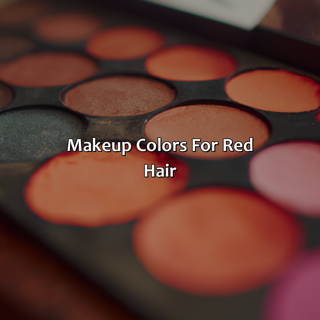 Makeup Colors For Red Hair  - What Colors Go With Red Hair, 