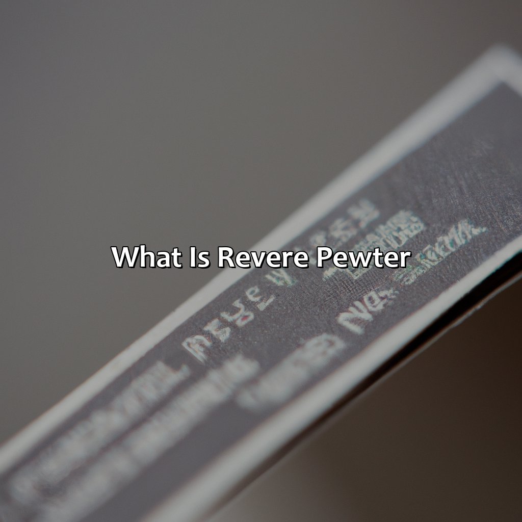 What Is Revere Pewter?  - What Colors Go With Revere Pewter, 