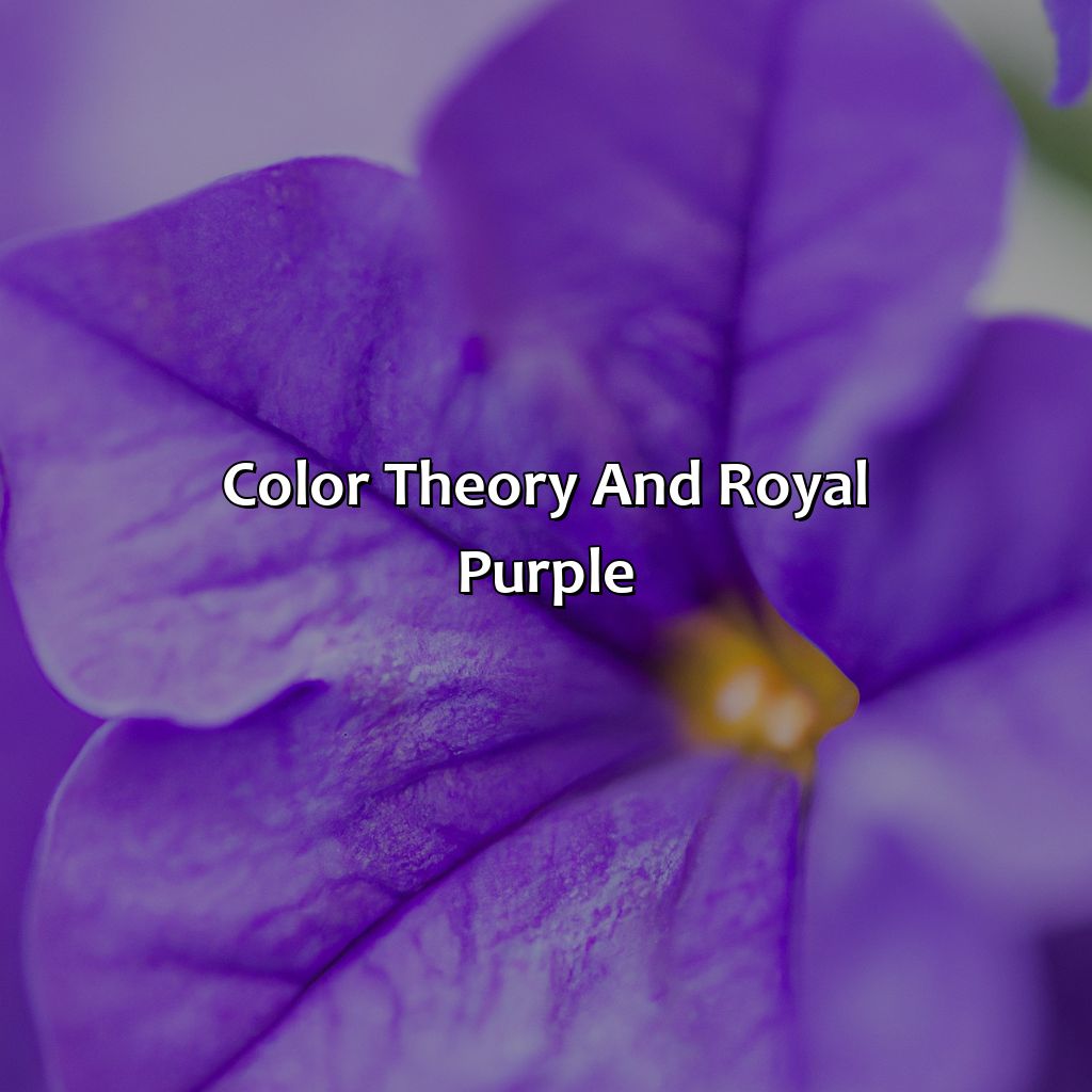 Color Theory And Royal Purple  - What Colors Go With Royal Purple, 