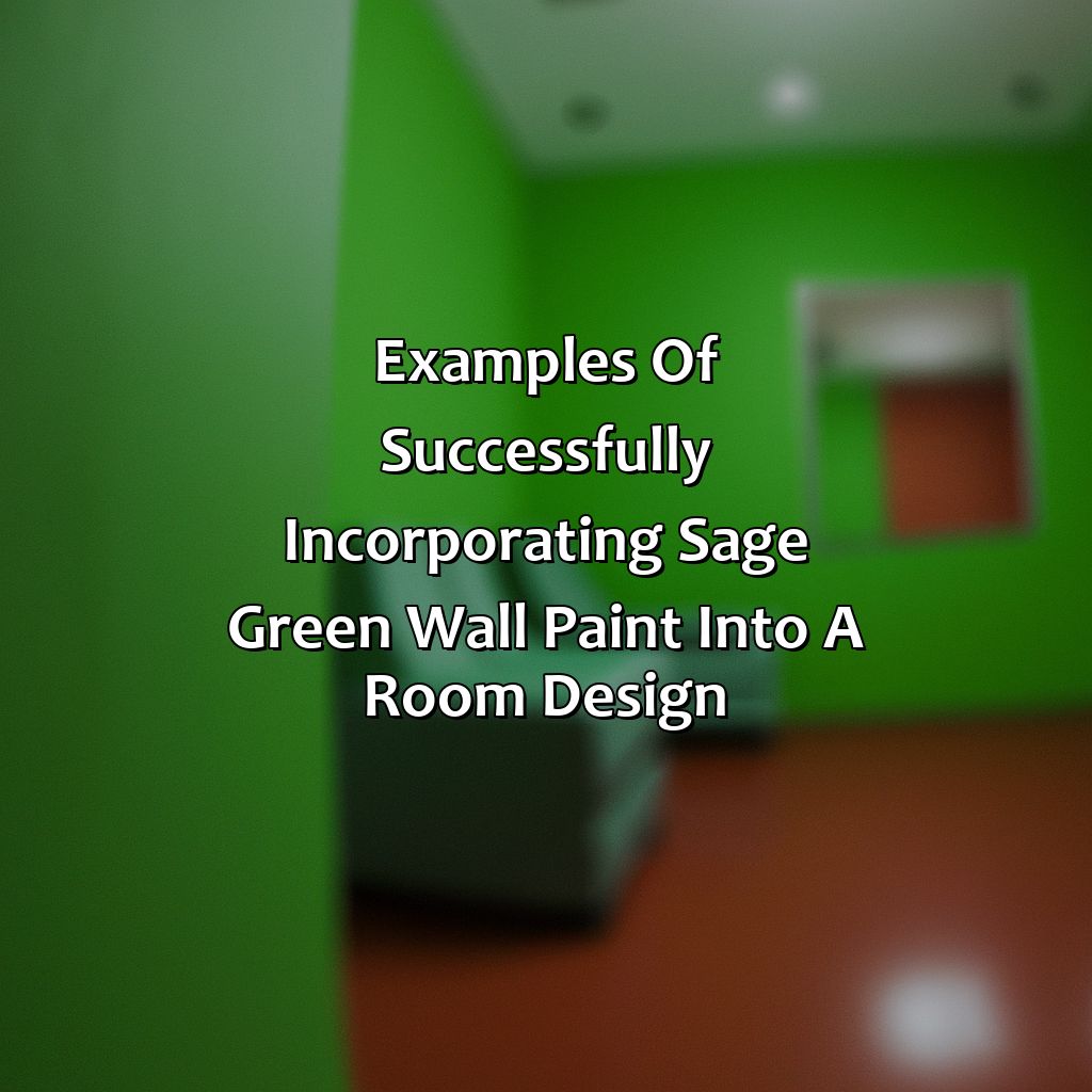Examples Of Successfully Incorporating Sage Green Wall Paint Into A Room Design  - What Colors Go With Sage Green Wall Paint, 