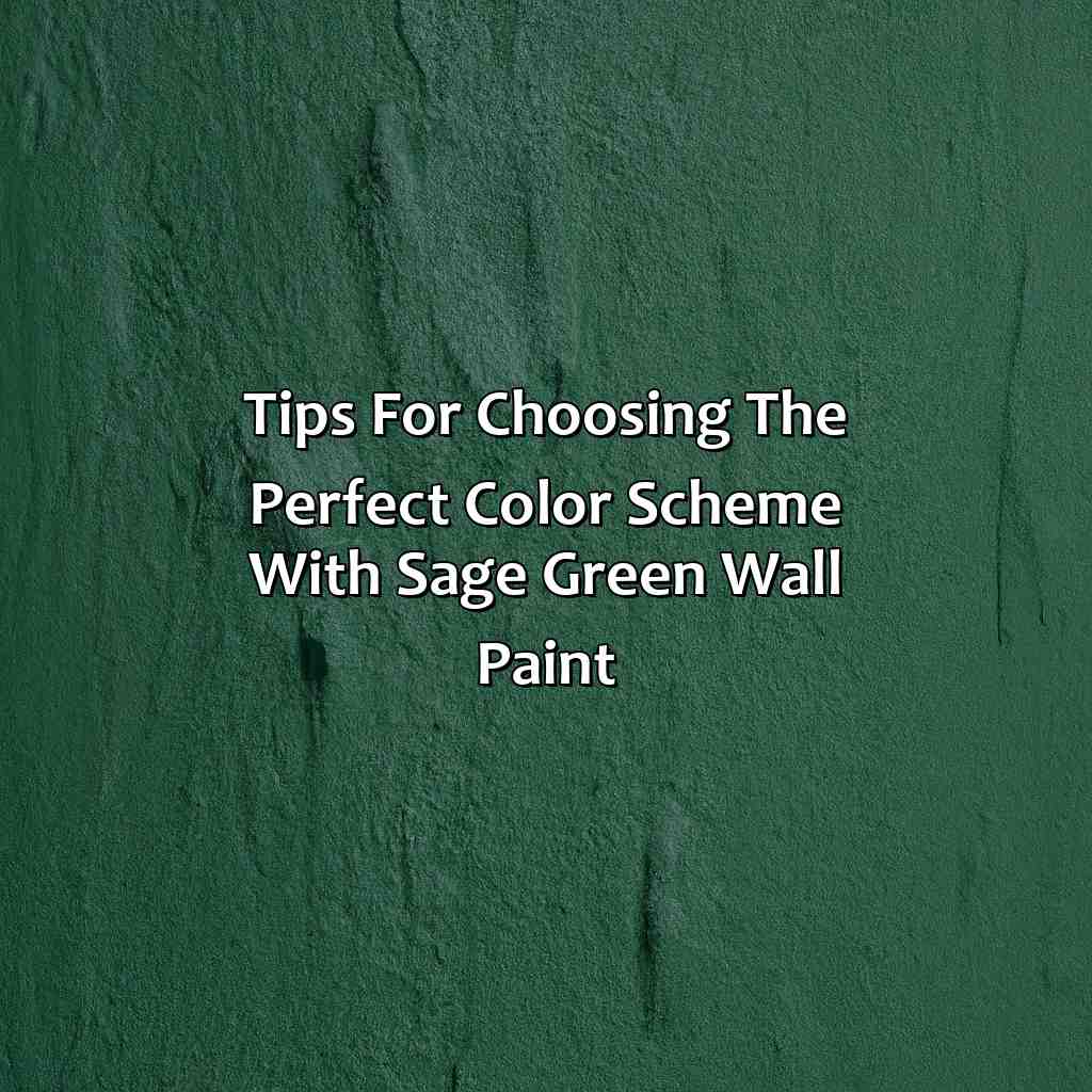 Tips For Choosing The Perfect Color Scheme With Sage Green Wall Paint  - What Colors Go With Sage Green Wall Paint, 