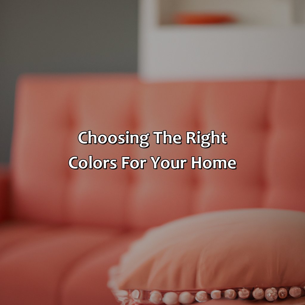 Choosing The Right Colors For Your Home  - What Colors Go With Salmon Pink, 